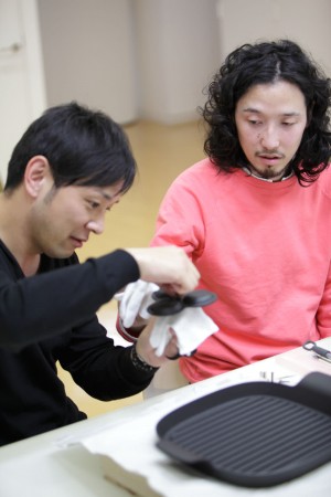 Tomoya Tabuchi and Yota Kakuda